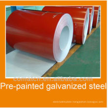 color coated galvanized steel, PPGI